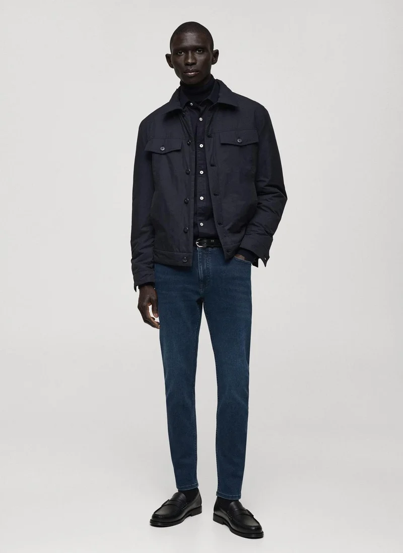Mango Man  rinse skinny fit jeans for Men | Best Price UAE